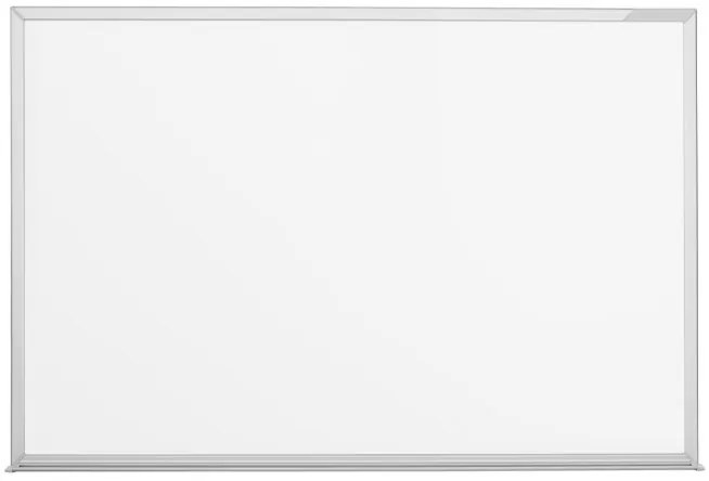 Tablă magnetică Magnetoplan cu suprafață ceramică 90 x 60 cm, albă