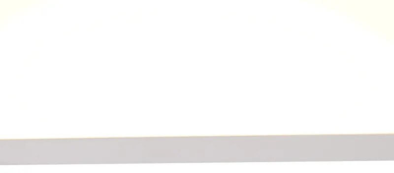 Plafoniera albă 40 cm inclusiv LED cu dimmer 4 trepte - Liv