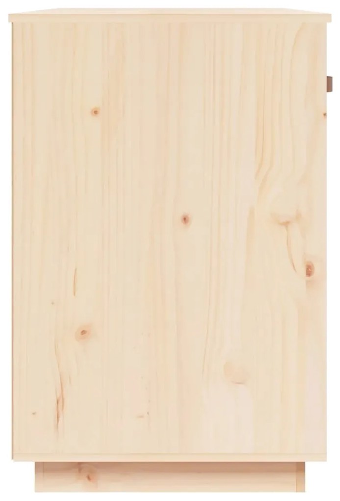 Birou, 95x50x75 cm, lemn masiv de pin Maro