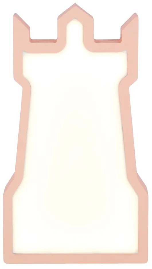 Veioză pentru copii roz Tower – Candellux Lighting