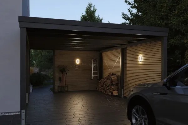Paulmann 94958 - LED/18,5W IP65 Reglabilă aplică de perete pentru exterior ELUNOR 230V