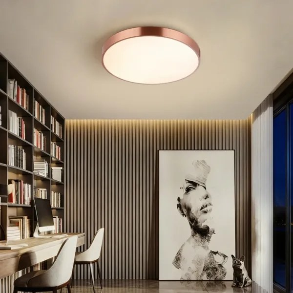 Immax NEO 07321L-LED NEO LITE SEMPLICI Plafonieră reglabilă 36W/230V Ø40 cm, cupru + telecomandă