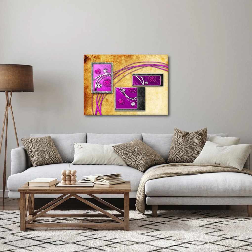Tablou abstracție (70x50 cm)