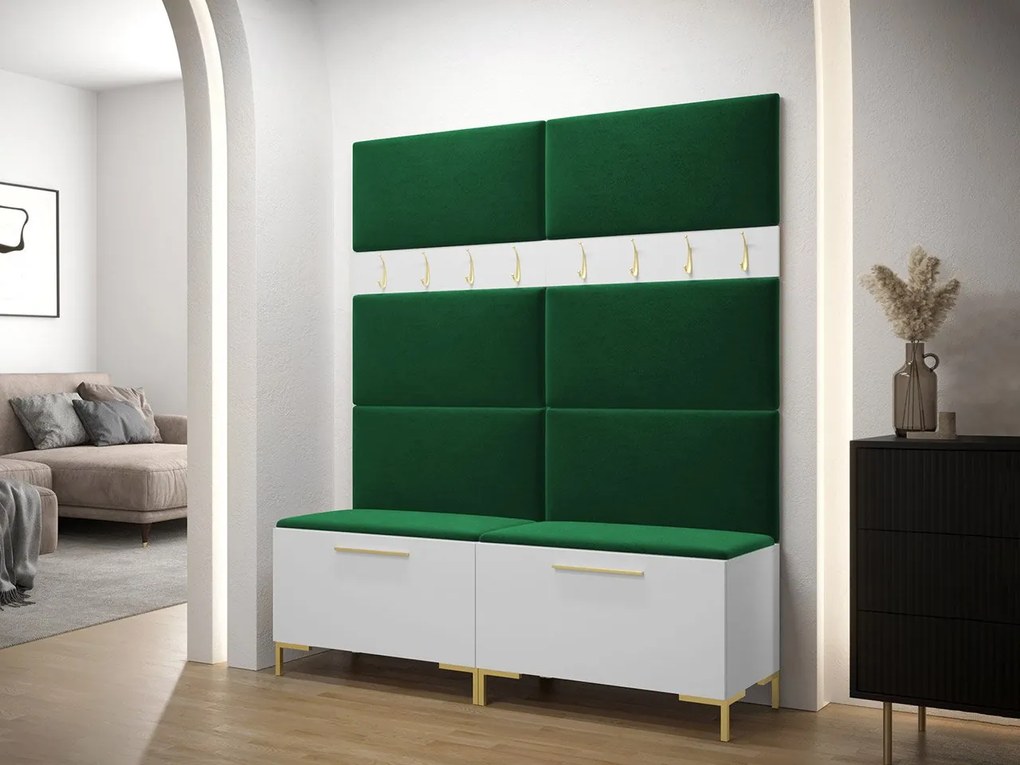 Set mobilier hol Frisala II (Alb) (Manila 35). 1060427