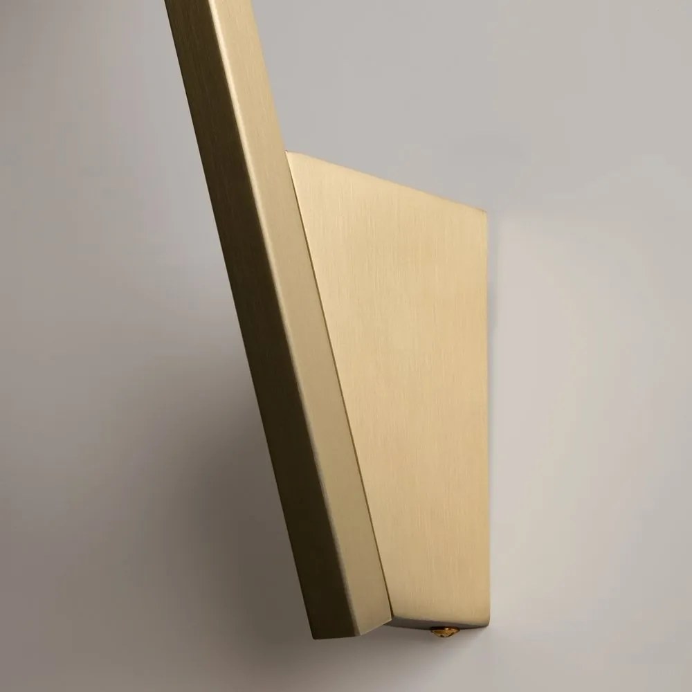 Aplica de perete design modern minimalist Kazimir auriu/alb