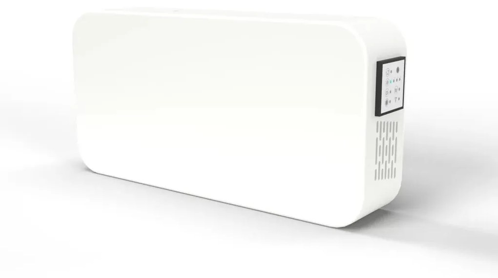 Recuperator de Caldura Helty Flow Easy cu Filtru F7+G4, Suprafata 42 m², Randament 91 %, Panou Digital