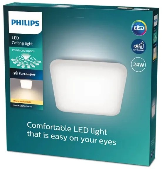 Plafonieră LED MAUVE LED/24W/230V 2700K Philips