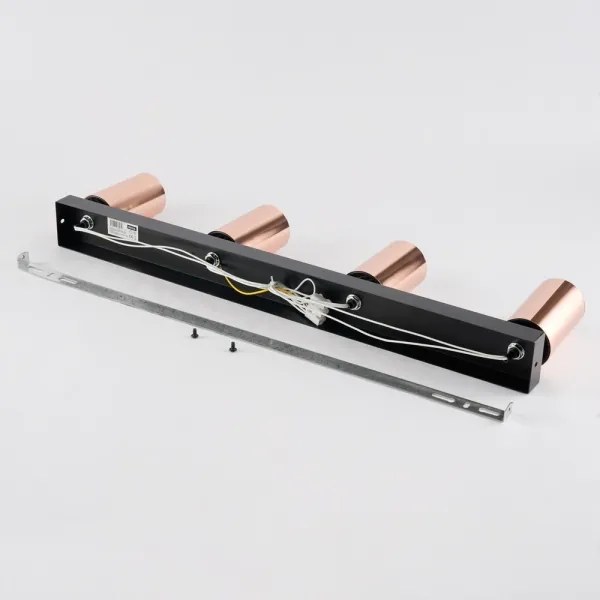 Immax 08303L - Lampă spot PUNTO 4xGU10/9W/230V aur roz