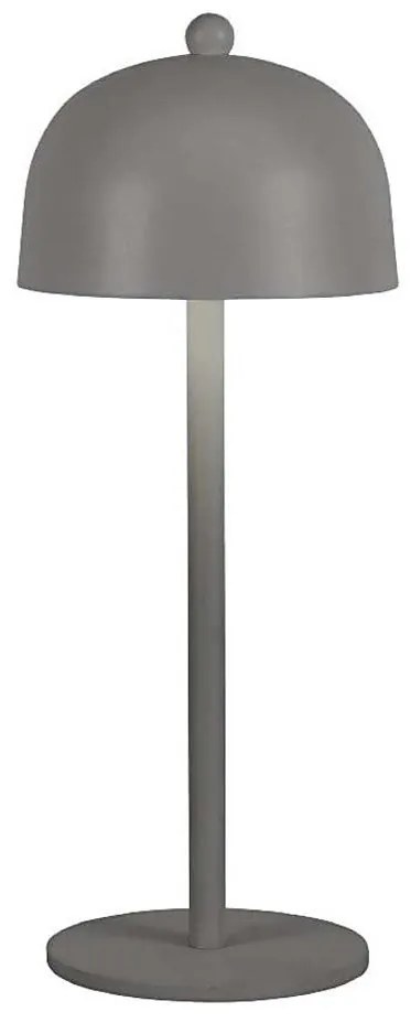 Lampă LED de birou reglabilă, reîncărcabilă, 1W, 5V, 3000-6000K, 1800 mAh, gri