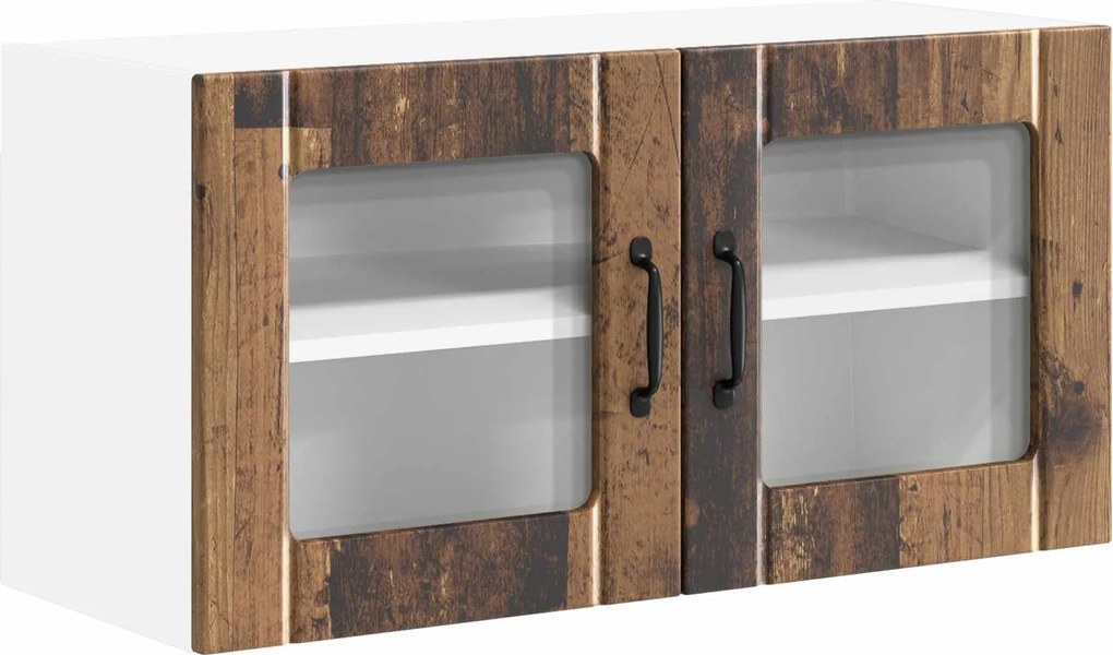 vidaXL Dulap de bucătărie Lemn vechi 80 x 31 x 40 cm Lemn compozit