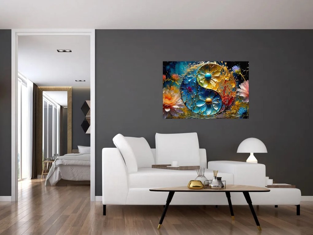 Tablou - Armonie și echilibru (90x60 cm)
