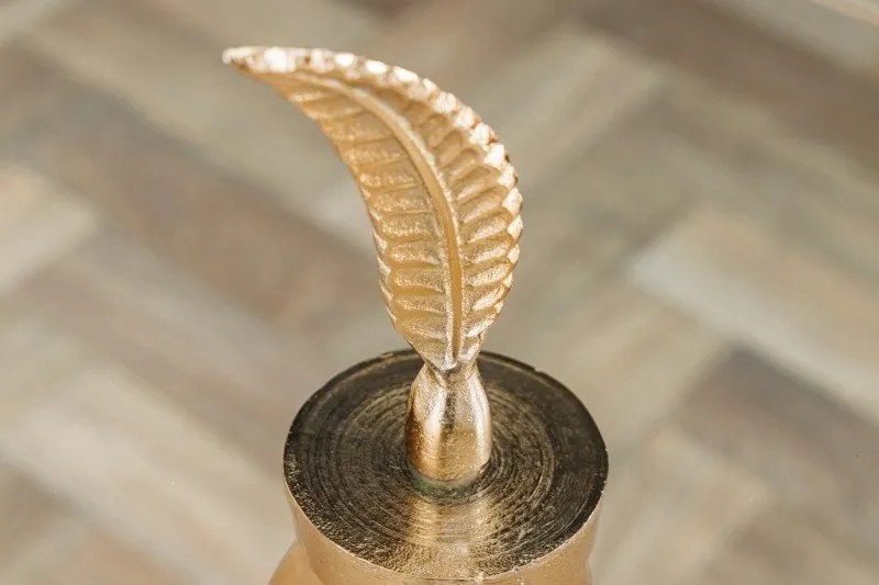 Masuta auxiliara design unicat Faether 65cm gold