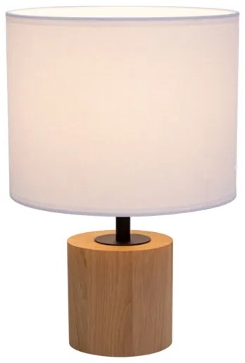 Spot-Light DO708191174 - Lampă de masă KRETA 1xE27/25W/230V, pin/alb