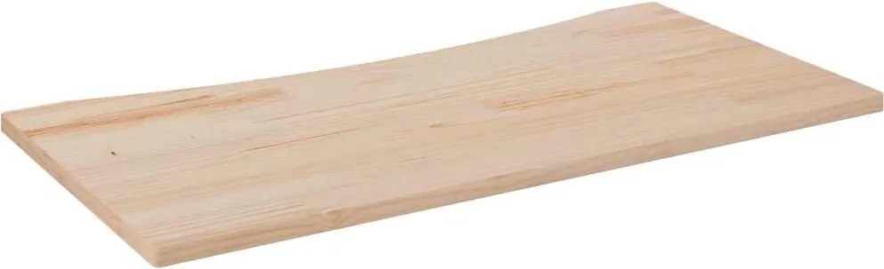 vidaXL Blat de birou, 100x50x2,5 cm, lemn masiv de pin