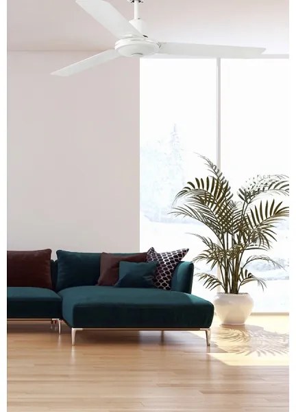 Ventilator de tavan FARO 33005 ECO INDUS d. 120 cm alb