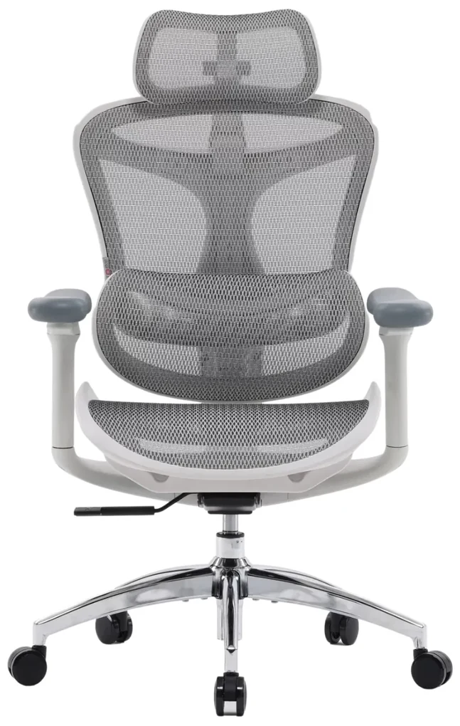 Scaun ergonomic SIHOO Doro, cotiere 3D ultra moi, suport lombar dinamic, spătar reglabil pe inaltime in 4 pozitii, tetiera 3D, mecanism inclinare/blocare in 3 pozitii, pivotant, Mesh, Gri