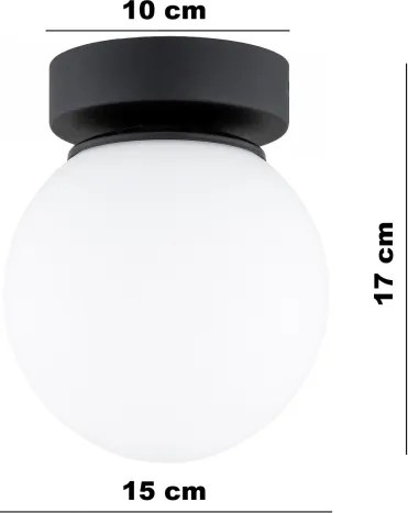 Brilagi - Spot MILO 1xE27/60W/230V negru