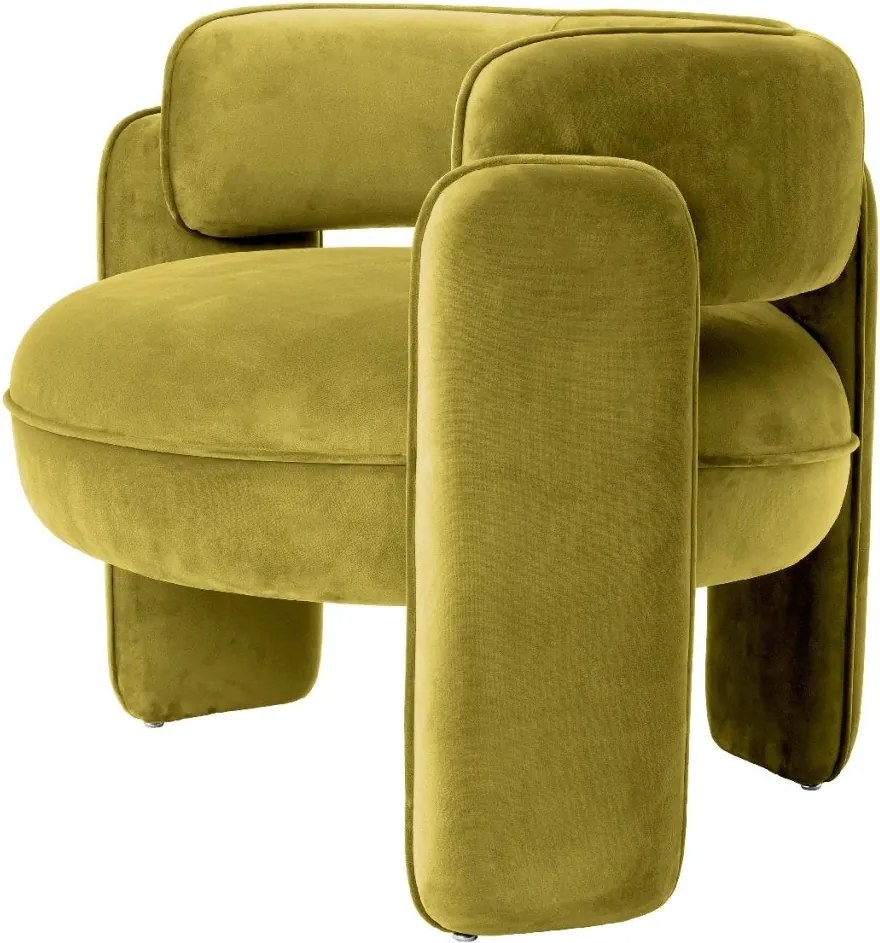 Scaun modern design LUX Chaplin, Savona vintage green