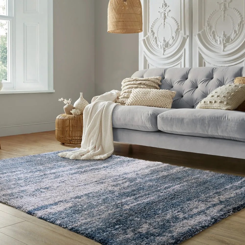 Covor albastru 80x150 cm Dune Ombre – Flair Rugs