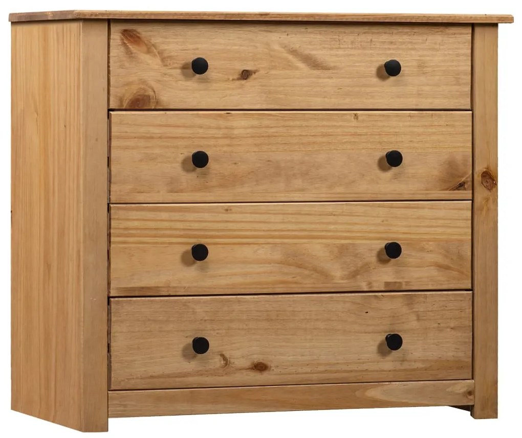 282658 vidaXL Dulap lateral, 80 x 40 x 73 cm, gama pin de Panama