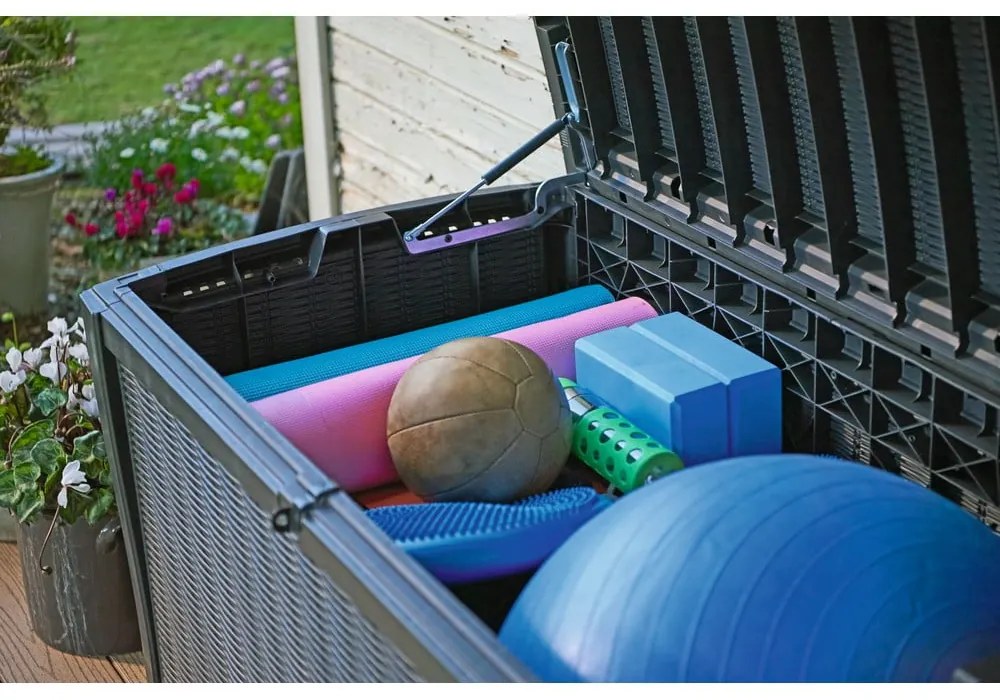 Cutie de depozitare pentru grădină gri Borneo – Keter