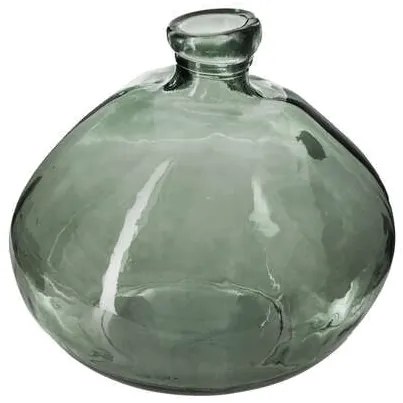 Vaza Sticla Recycle Kaki, 45 Cm