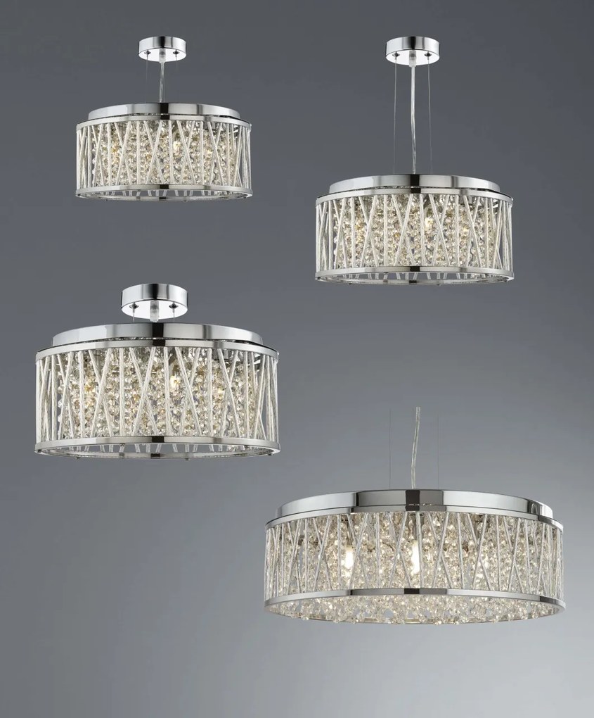 Lustra eleganta design modern Elise 4L 8334-4CC SRT