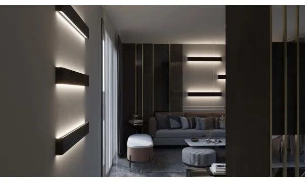 Aplică LED SMART LINEA LED/40W/230V Immax NEO 07137-B + telecomandă 76 cm Tuya