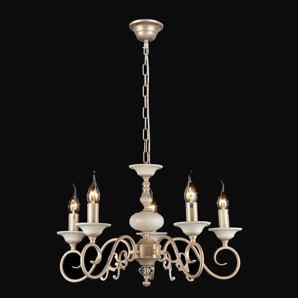 Candelabru elegant cu 5 brate Perla MYARM337-05-R