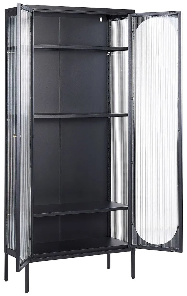 Vitrină Fanny (negru). 1078998