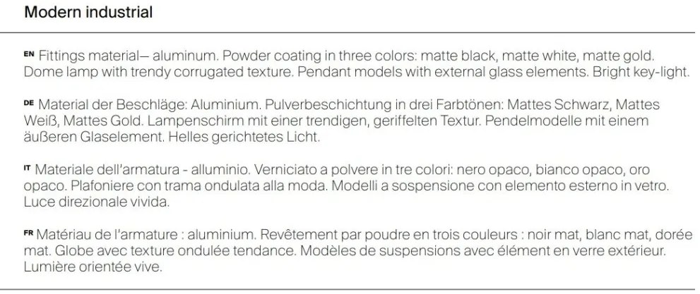 Lustra, Pendul design minimalist modern Dynamics auriu mat