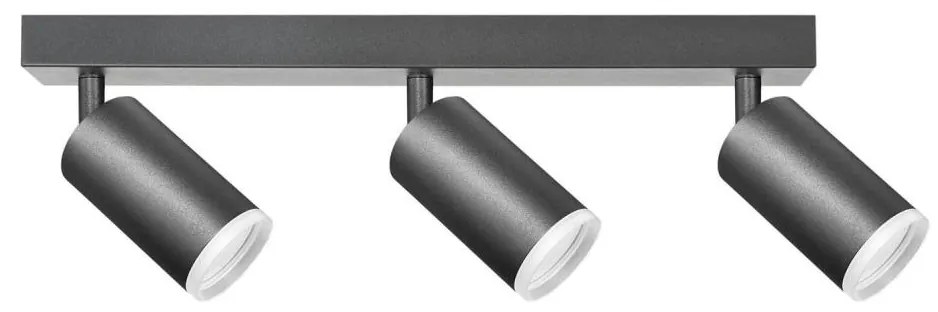 Spot LONDON 3xGU10/10W/230V negru