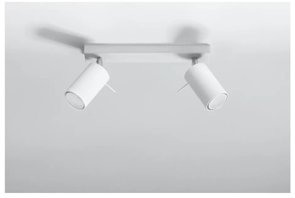 Plafonieră Sollux Etna, alb