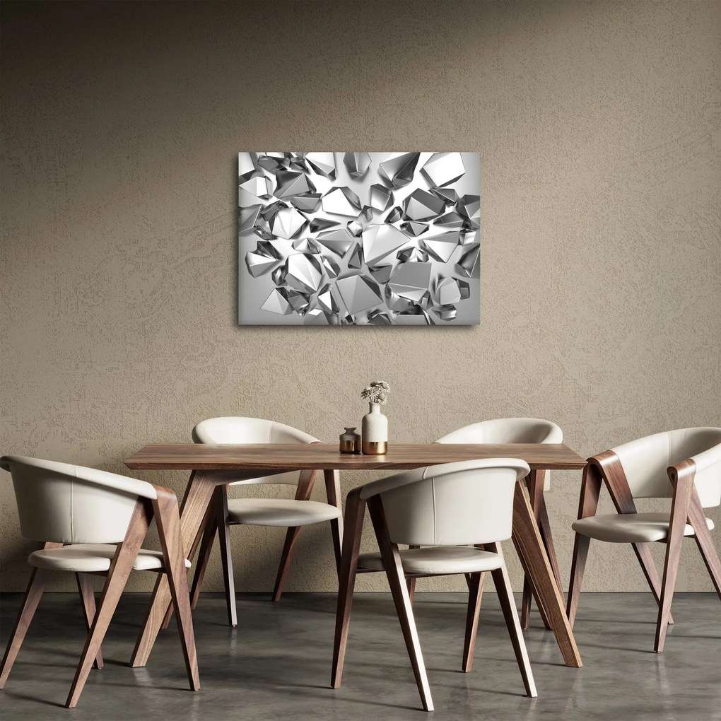 Tablou cu abstracție 3D (70x50 cm)