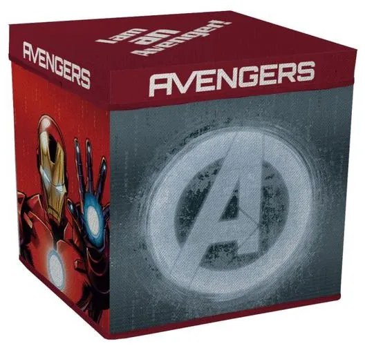 Avengers depozitare pentru jucării 30×30×30 cm