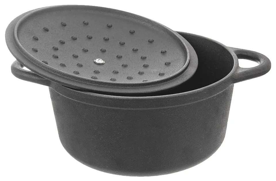 Oală cu capac din fontă 2,7 l Litina – Orion