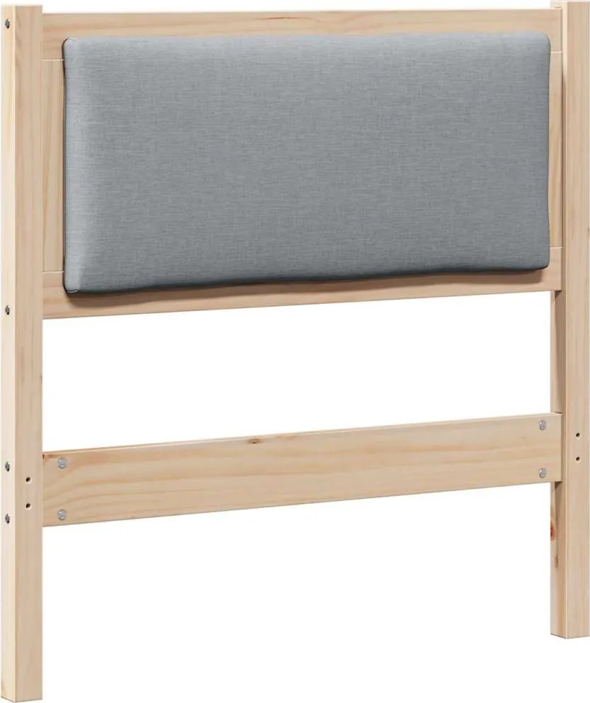 vidaXL Tăblie cap Altele Maro 80 cm Lemn masiv de pin