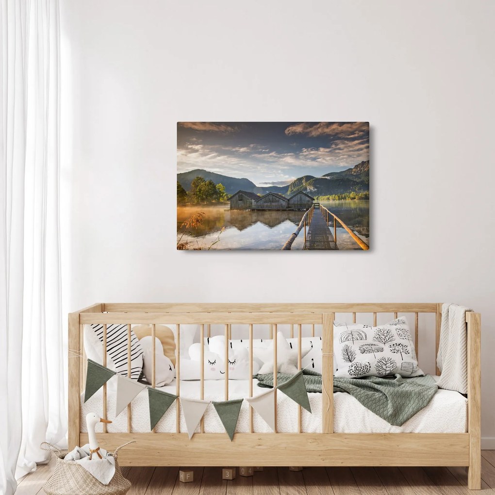 Tablou cu lac (90x60 cm)