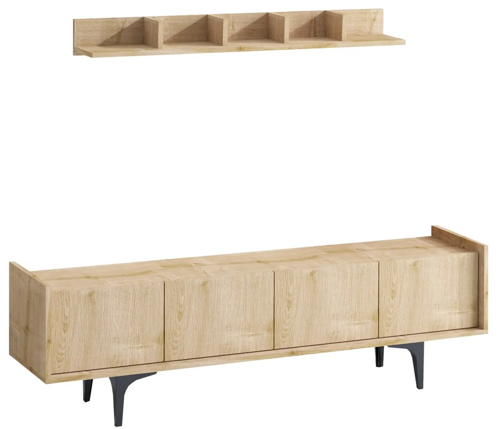 Mobilier living Aliex 1 (stejar zafir). 1063166