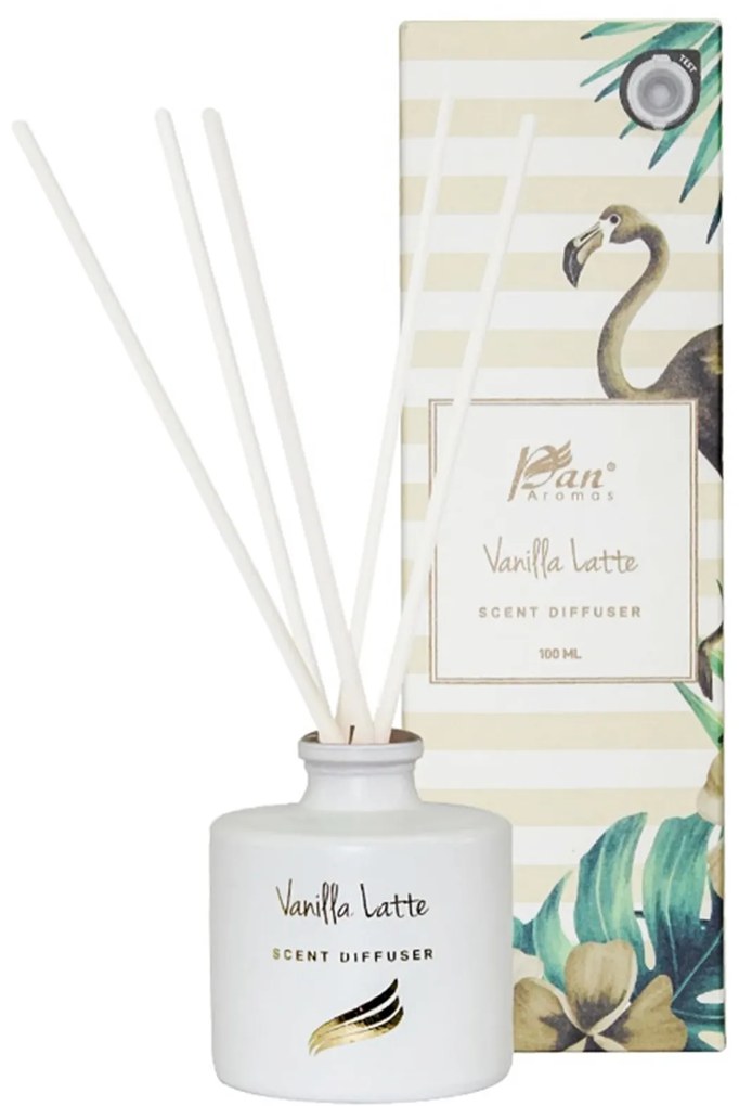 Odorizant camera cu betisoare VANILLA LATE, 100ml
