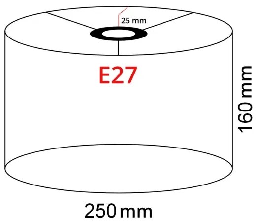 Brilagi - Lampă de podea LED CERIA 1x E27/40W/230V Ø 25 cm bambus/crom mat