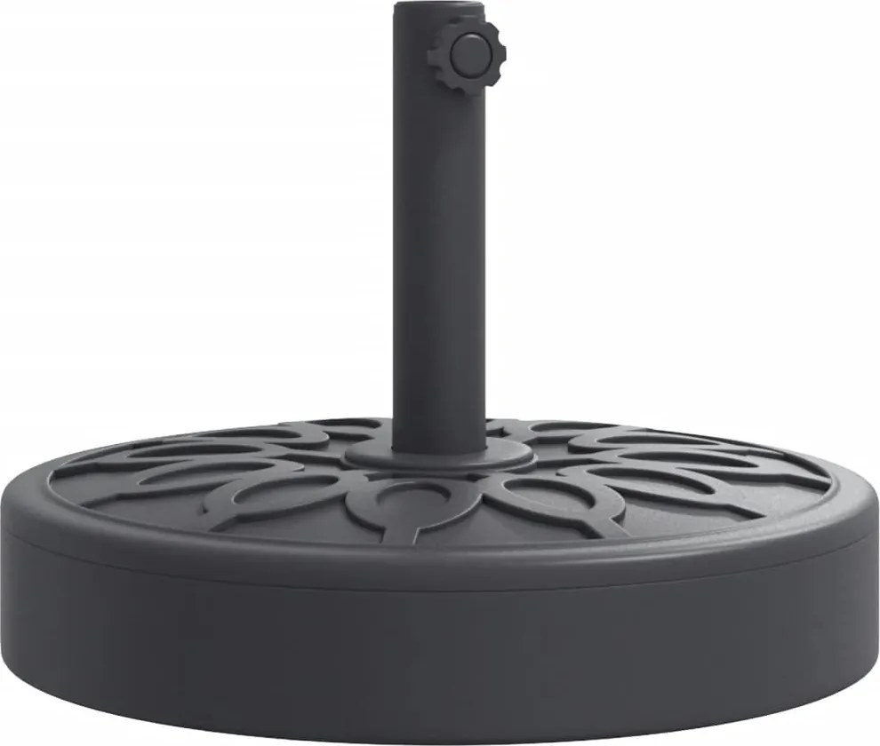 vidaXL Suport umbrelă pentru stâlpi Ø38 / 48 mm, 25 kg, rotund