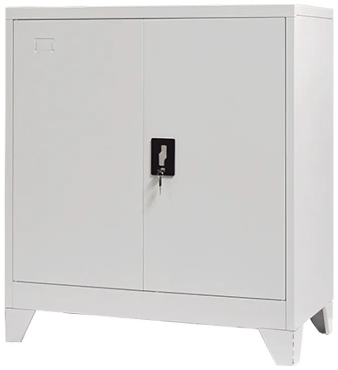 Dulap metalic Armon gri deschis 90x45x100 cm