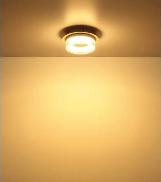 Globo 48046D - Plafonieră LED ZARA, 8W, 230V, 3000K, Ø 16 cm