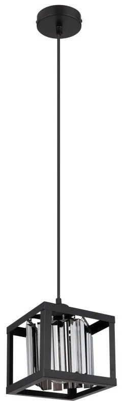 Pendul design modern Mathilde negru mat