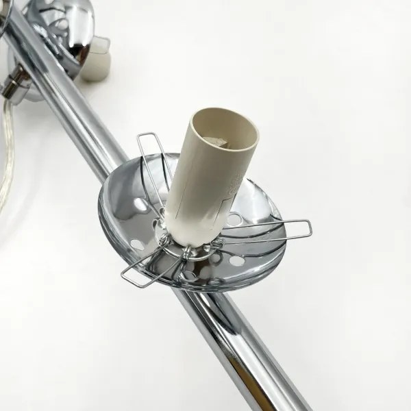 Brilagi - Lustră suspendată pe cablu MALONY, 6 x E14, max. 20W, 230V, crom lucios