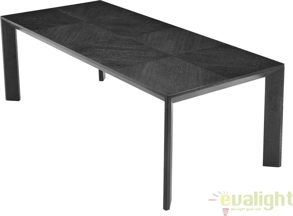 Masa dining din lemn, design LUX Tremont, 225x100cm 111633 HZ