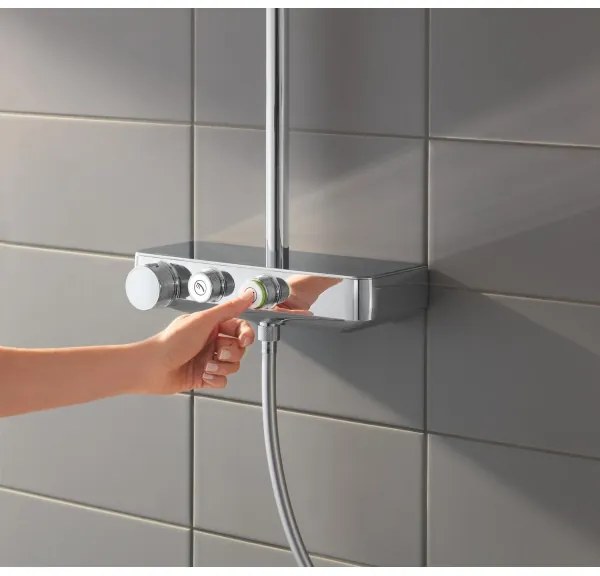GROHE EUPHORIA SMARTCONTROL - Sistem de duș 260 mm, crom lucios (26509000)