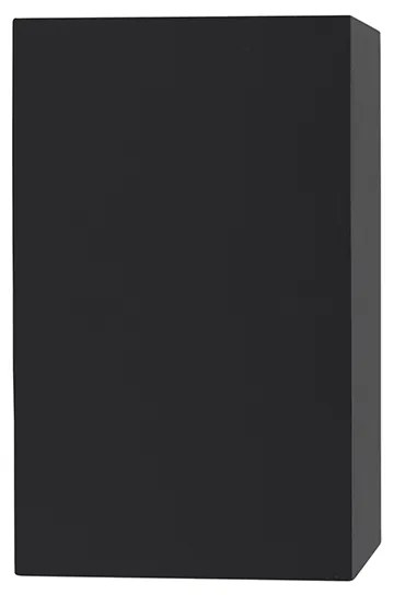 Set de 2 aplice moderne negre cu 2 lumini IP44 - Baleno