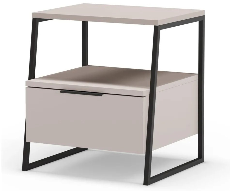 Noptieră crem Velia – Marckeric